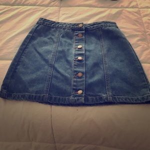 Jean skirt
